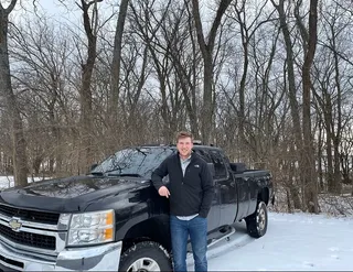 Andrew Volz, owner of Volz Lawn & Landscape